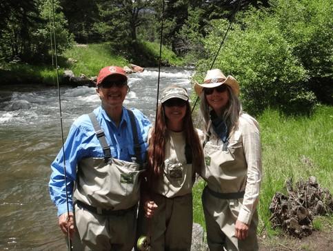 Bring the whole family along with a North Fork Ranch Guide Service fly fishing trip out of Shawnee, Colorado.